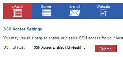 启用SSH